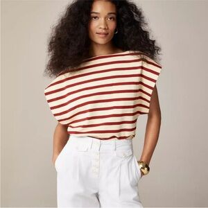 J CREW Boatneck muscle T